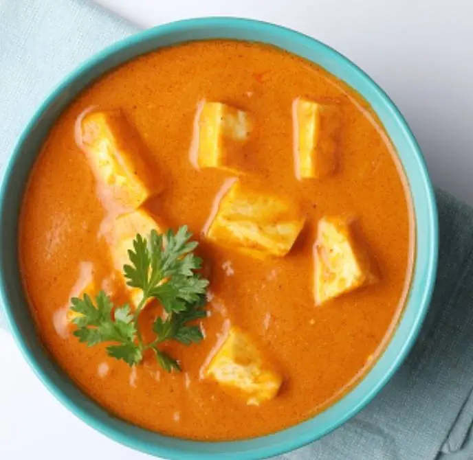 Authentic vegetarian paneer dishes at Uncle's Tiffin & Pizza Edmonton, AB